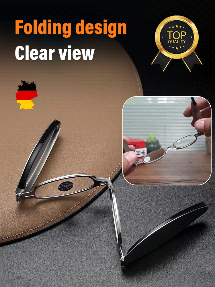 Ultra-light folding presbyopia glasses