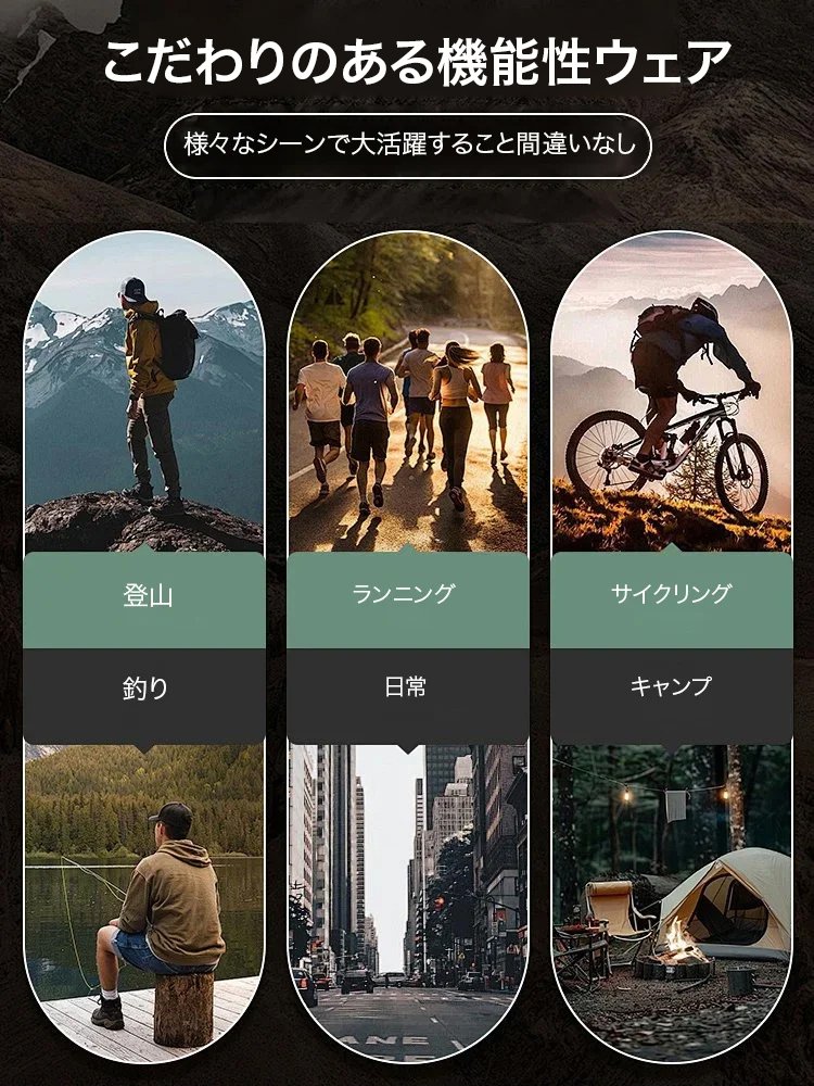 フード付きパーカ