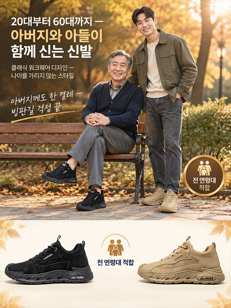 키높이 방수 아웃도어 운동화