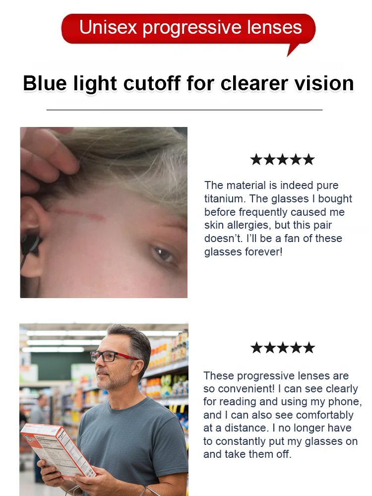 Anti-Blue Light Reading Glasses – No Prescription Needed