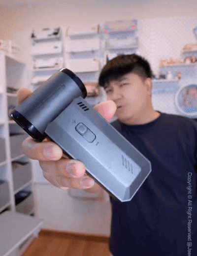 New portable high-speed turbine fan