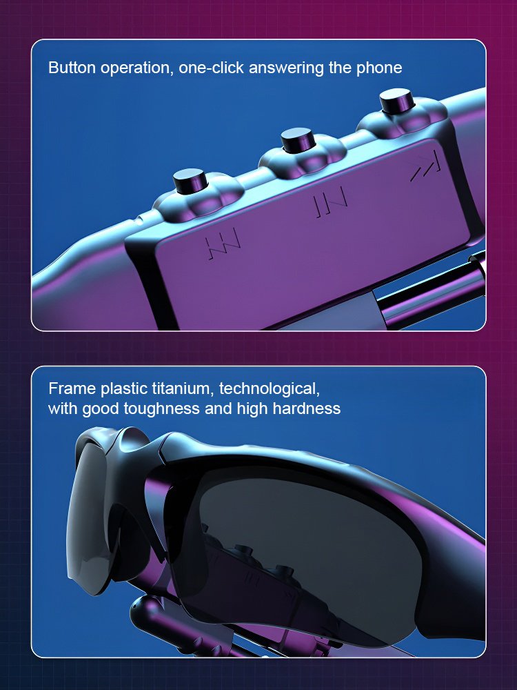 Smart Polarized Glasses Headset