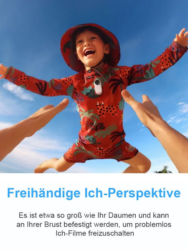 HD Magnetische Daumensportkamera