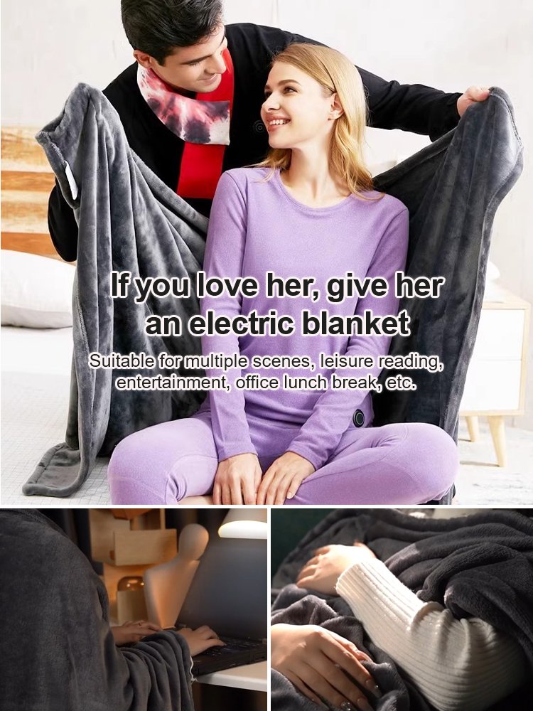[One blanket for multiple uses] It offers even more warmth than a thick down jacket! 