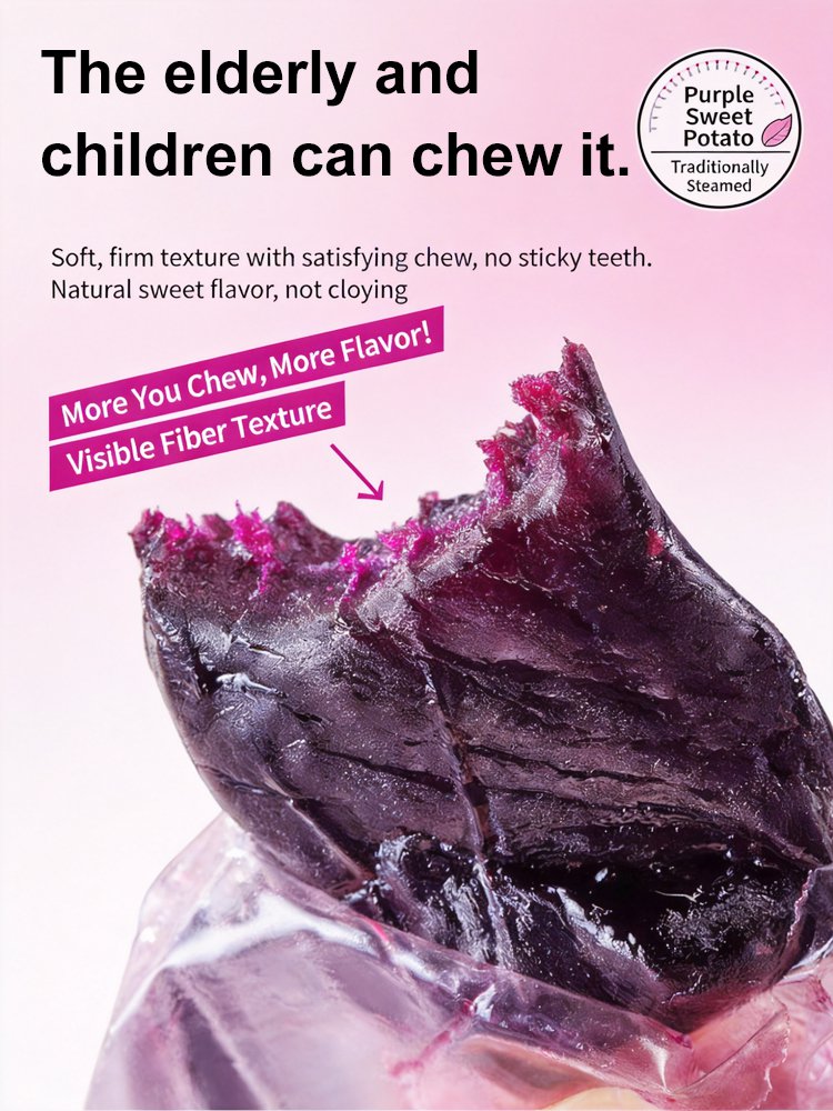 0 Fat Anthocyanin Purple Sweet Potato Snacks