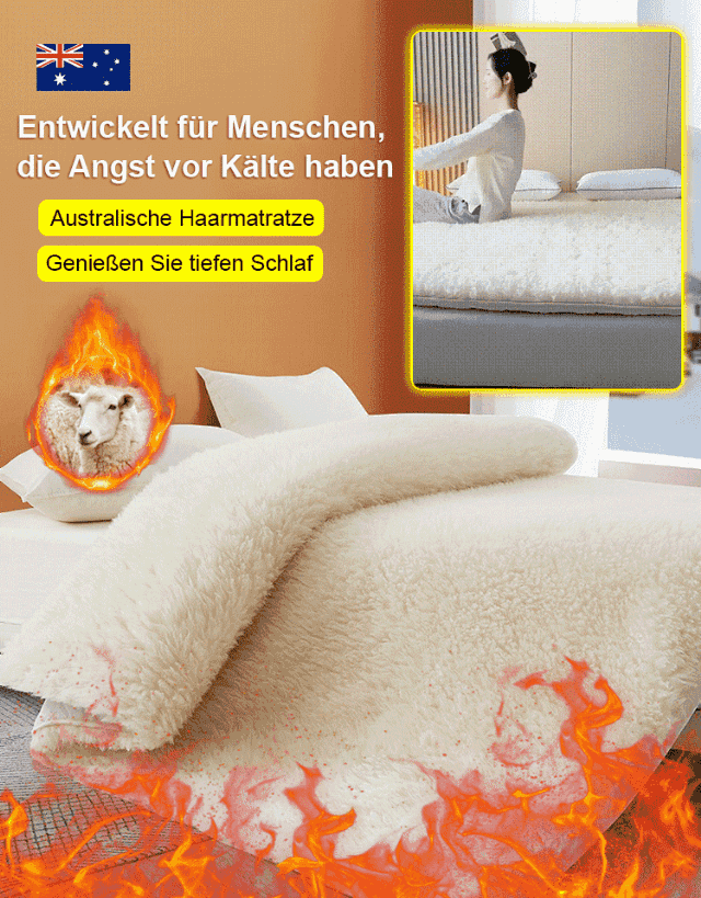 Matratze aus australischer Wolle