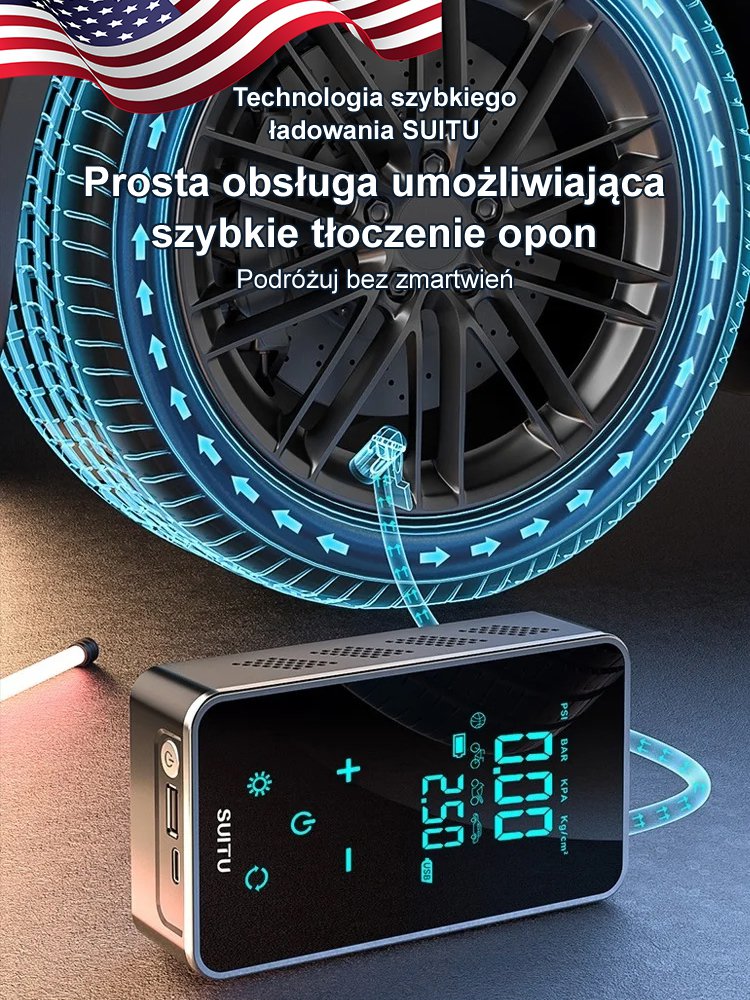 Wielozadaniowa] Samochodowa pompka do zasilania awaryjnego