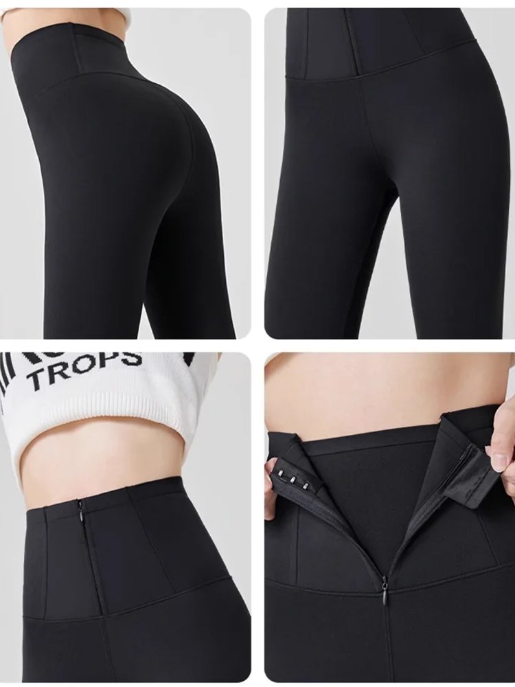 New Zipper Microfleece Barbie Pants