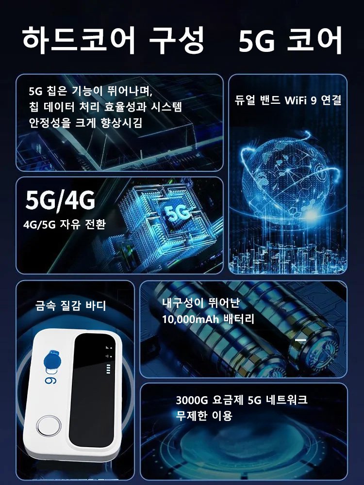 고속 휴대용 와이파이