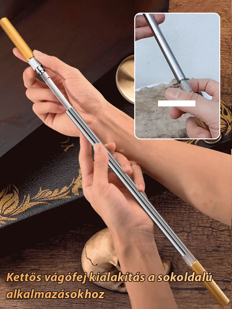 Kültéri önvédelmi teáskés és tüske egyben