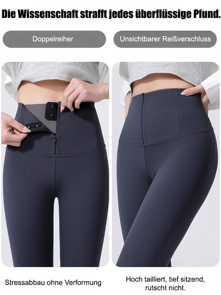 Hochtaillierte, bauchformende Barbie-Hose