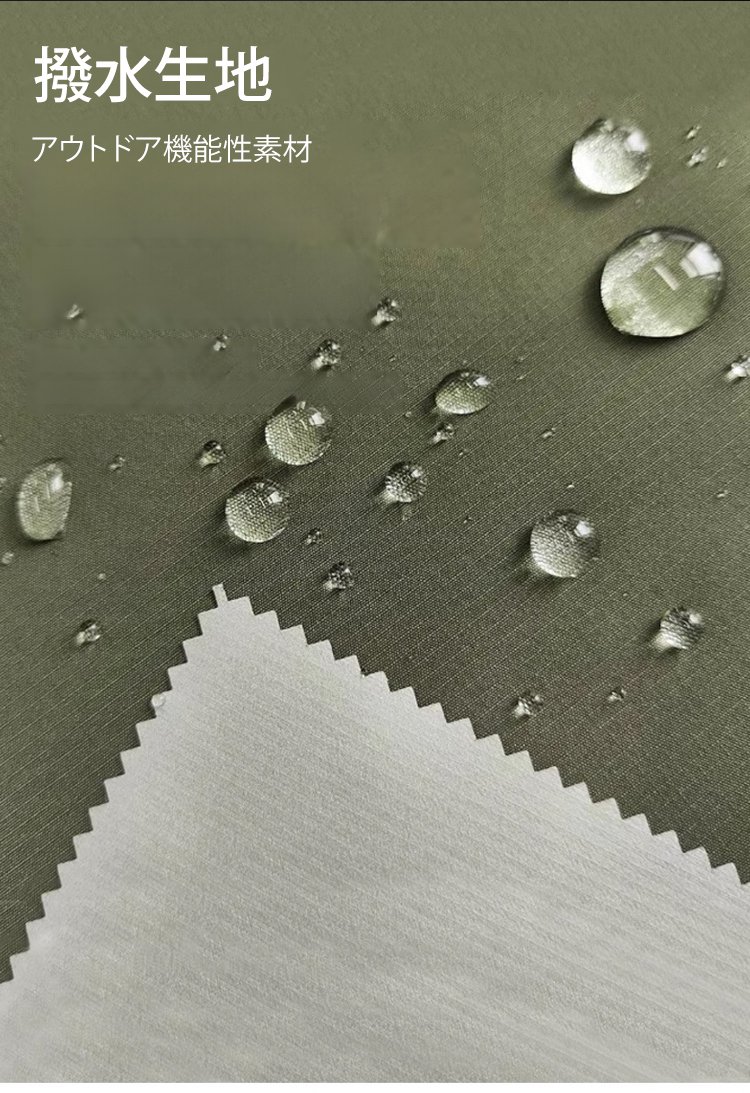 アウトドアに便利な収納力の高いパンツのポケット部分