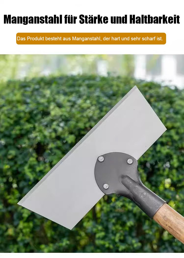 Effiziente Reinigung mit Manganstahl Schaufel