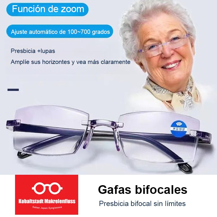 Gafas de lectura a prueba de radiación con tecnología negra
