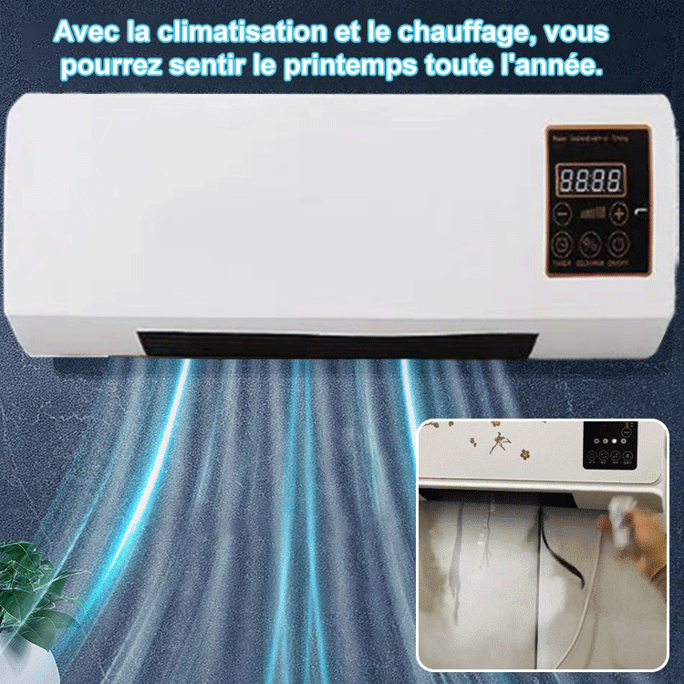 Petit climatiseur mobile de chauffage et de refroidissement