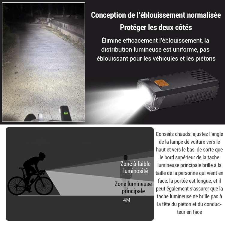 [plus peur du noir] nuit conduite sans fil de la lumière arrière livré