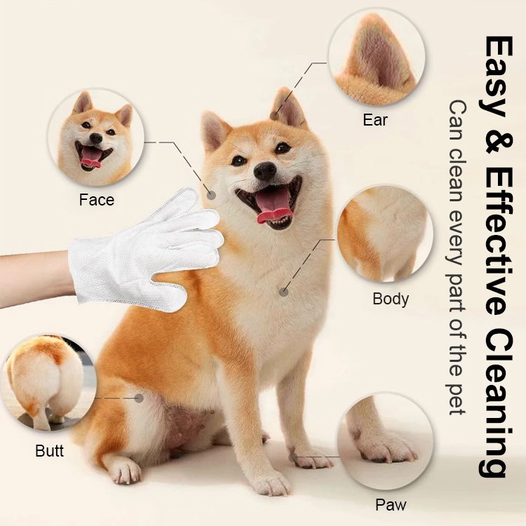 Pet Disposable Cleaning Gloves
