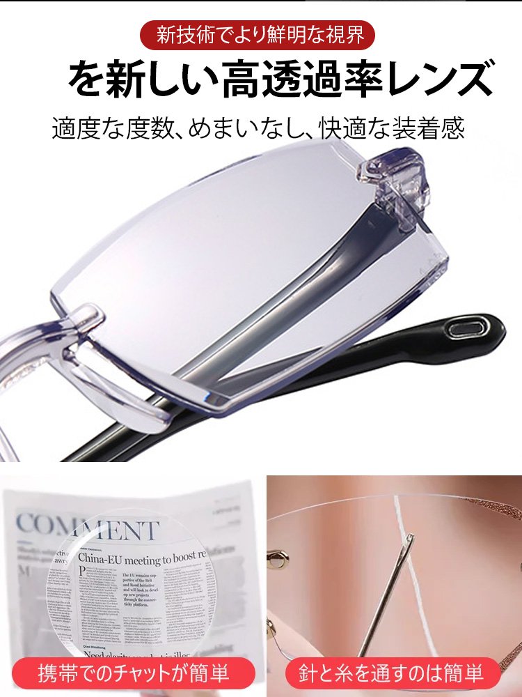 累進多焦点遠近両用老眼鏡