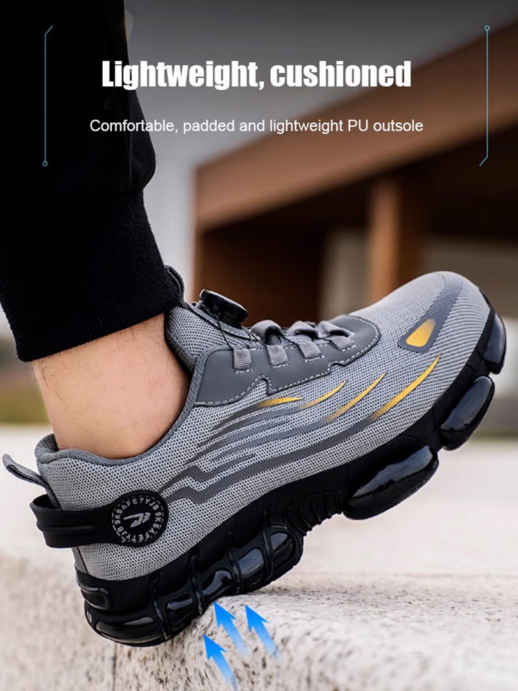 Anti-smash Anti-puncture Knob Labor Protection Shoes