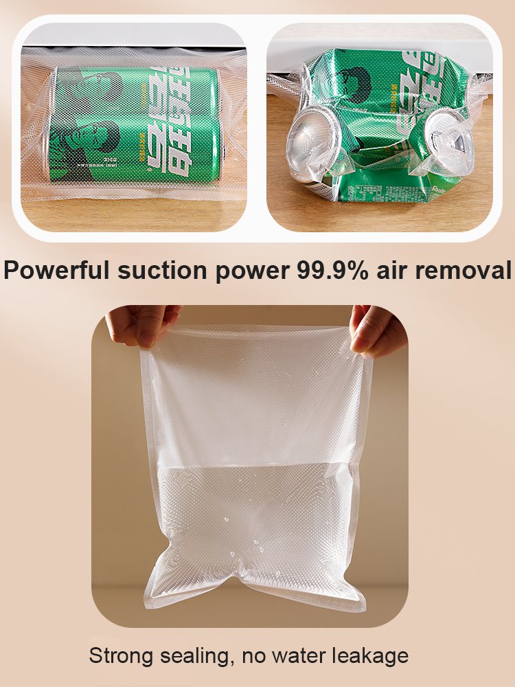 【Three-step operation of vacuum preservation】Household cutter vacuum machine