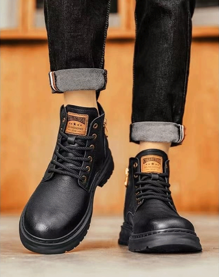 メンズショートブーツ