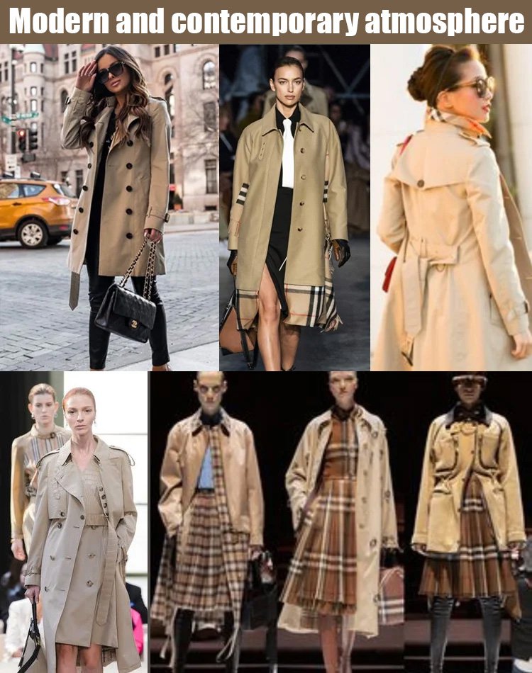 Mid-length fleece trench coat