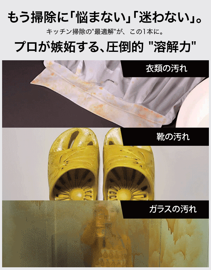 油汚れクリーナー