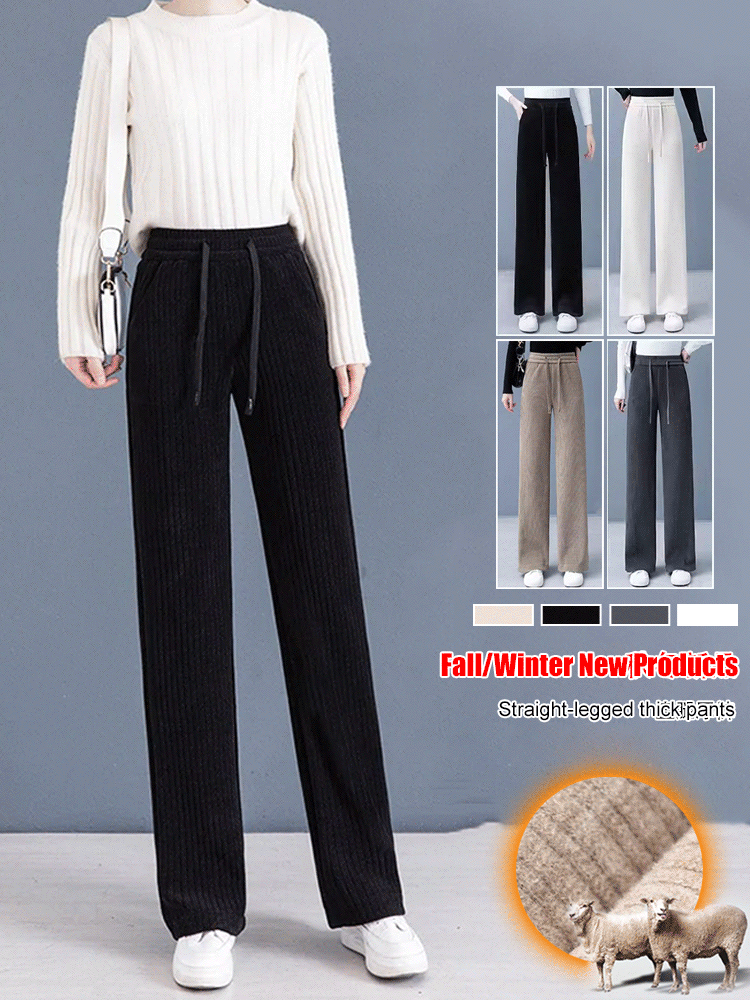 Belly-Hiding, Leg-Lengthening Casual Pants