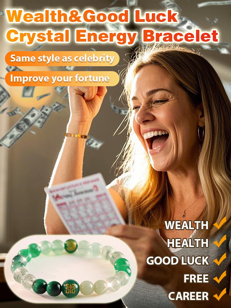 Five-element natural crystal bracelet