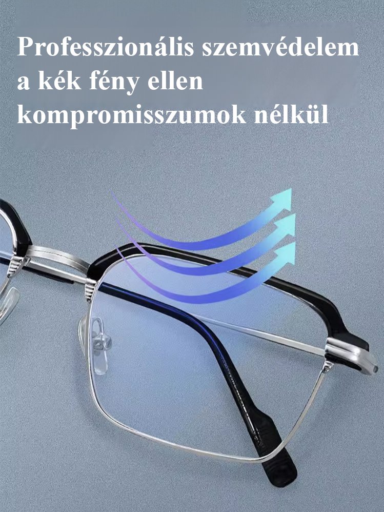 Fókuszváltós high-tech] Üzleti klasszikus olvasószemüveg