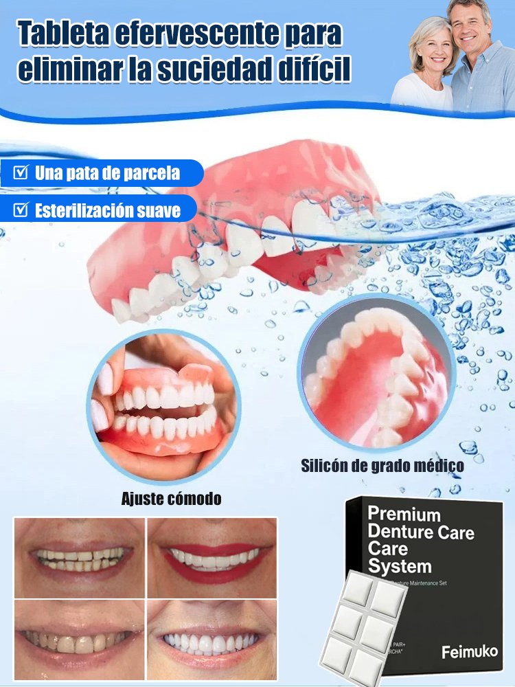 Kit de prótesis dentales completas con soporte óseo, aprobado por FDA