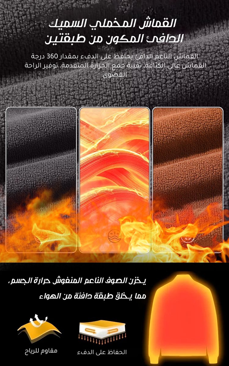 جاكيت دافئ من قماش مخملي بالوجهين، الأكثر مبيعا في النرويج