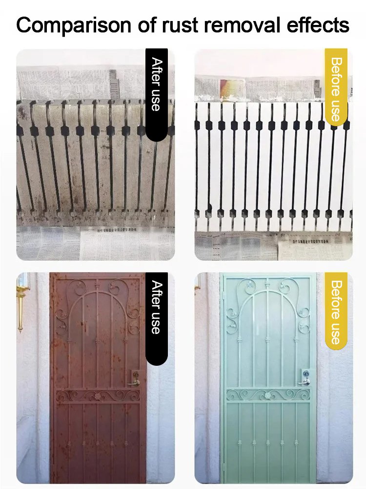 Removes any rust in 3 seconds ⏱️, won't rust for 50 years 