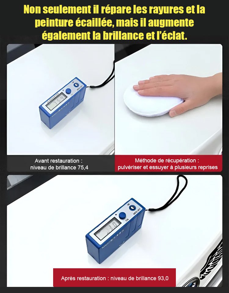 【Produits populaires recommandés】Spray spécial pour réparer les rayures de voiture