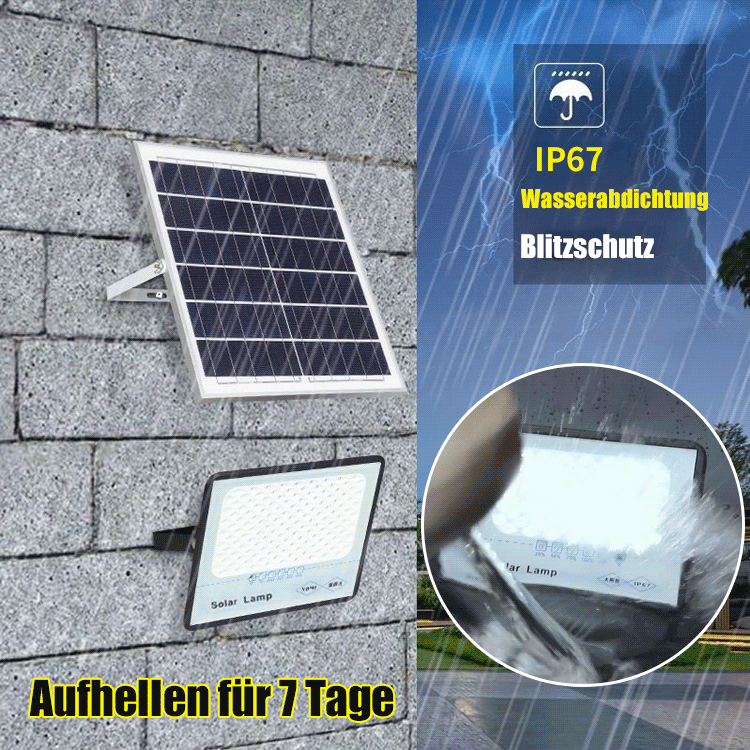 Solar-LED-Gartenleuchte für draußen