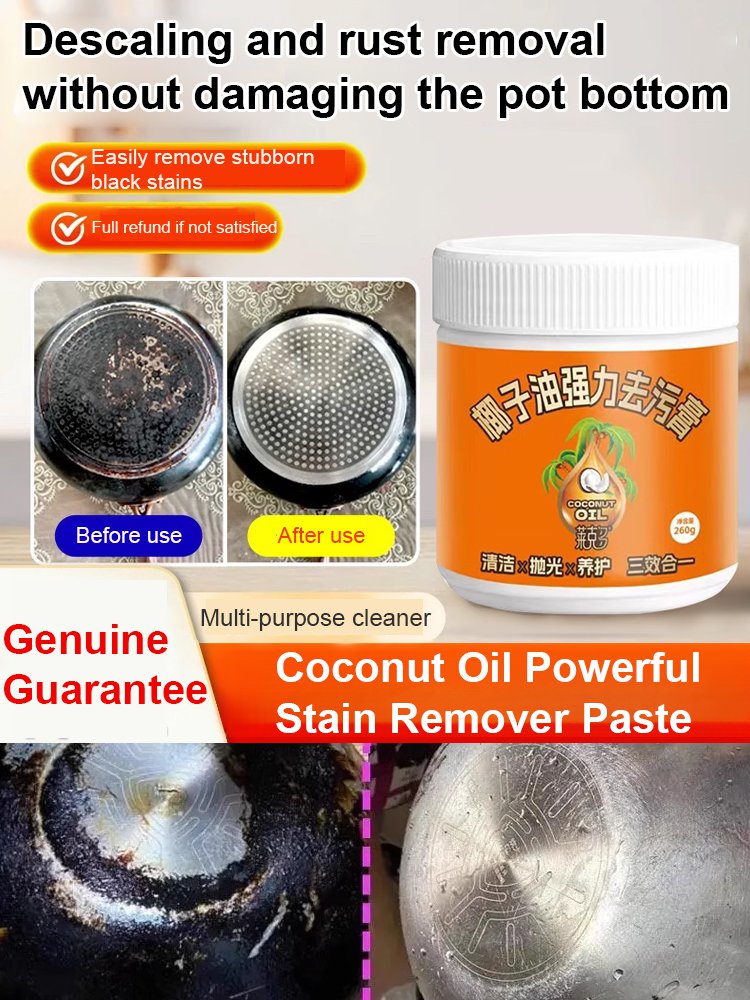 Coconut Oil Powerful Stain Remover Paste