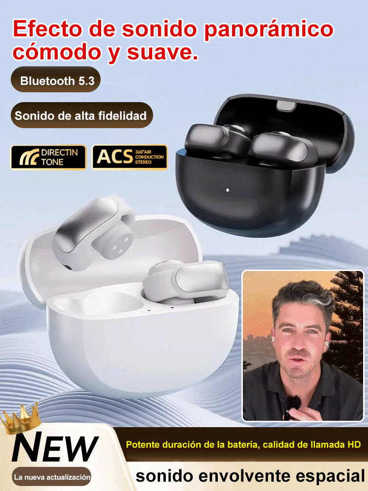Auriculares deportivos Bluetooth abiertos de gran éxito