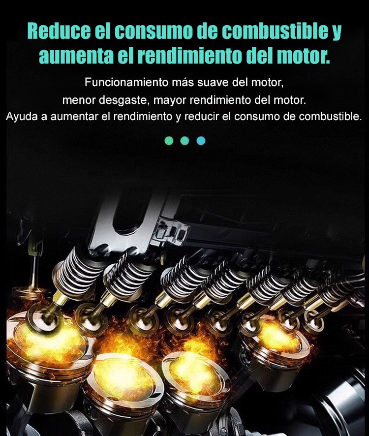 Aditivo protector de alta eficiencia para motores.