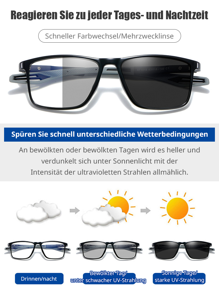 Neue Anti-Blaulicht-Lesebrille mit Farbwechsel