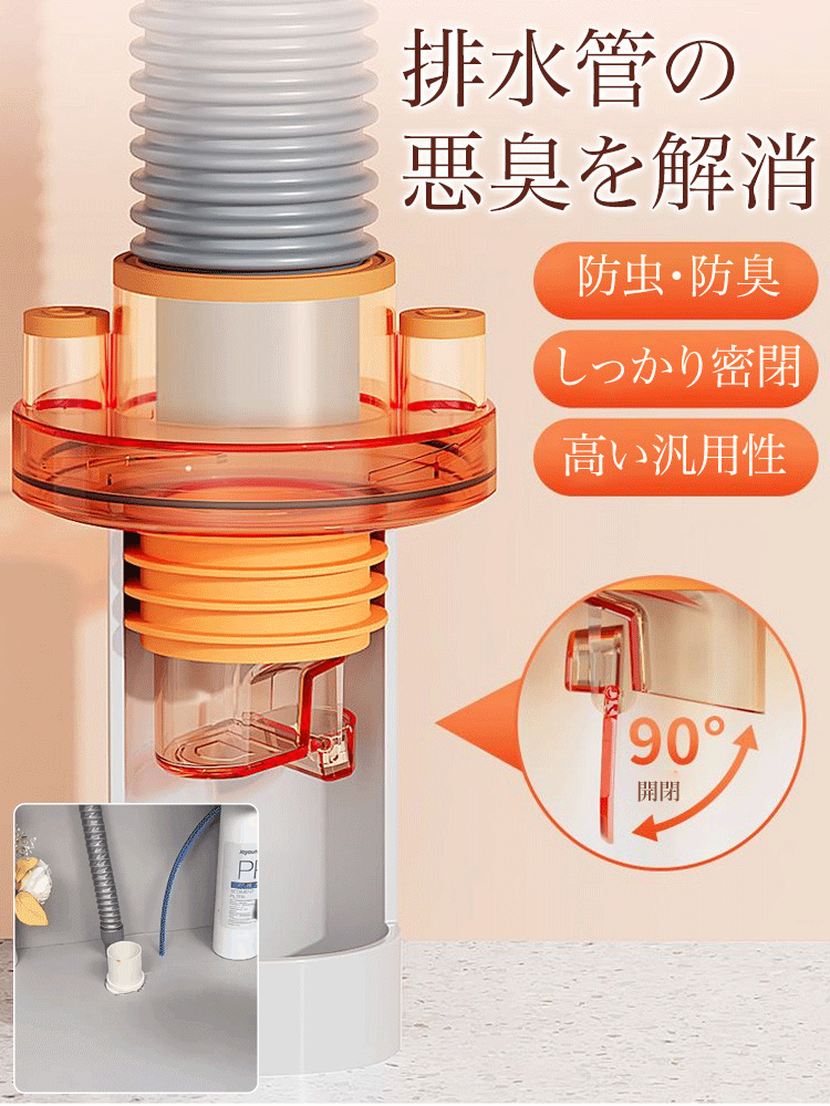 多用途防臭キャップ