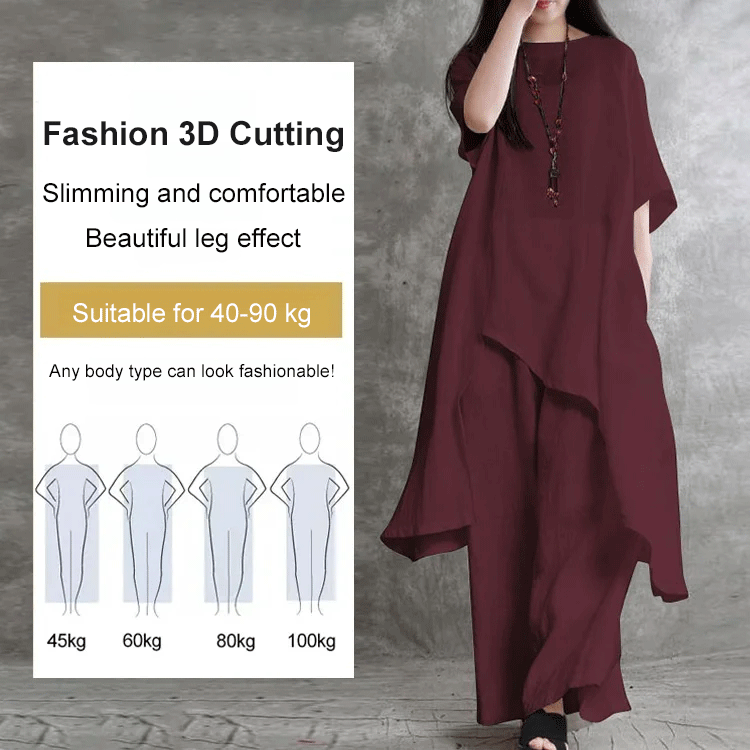 Korean Style Cotton Linen Set