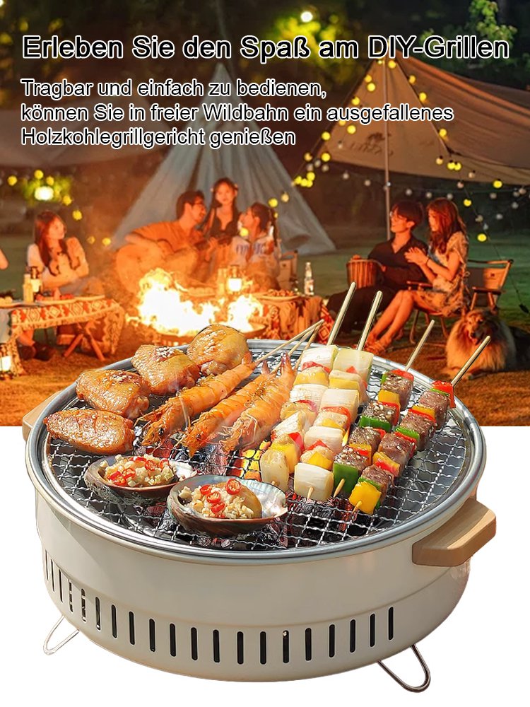 Koreanischer Multifunktions-Ofen für den Außenbereich