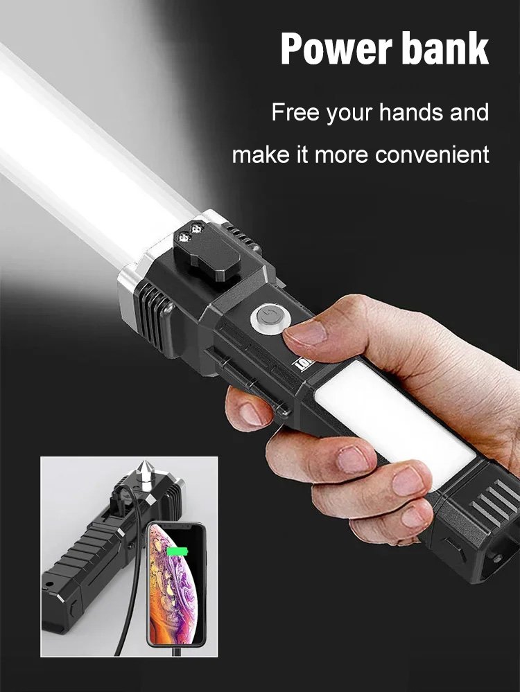 COB multifunctional flashlight