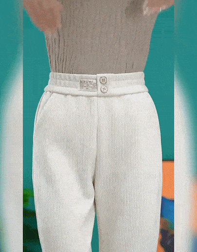 裏ボアテーパードパンツ