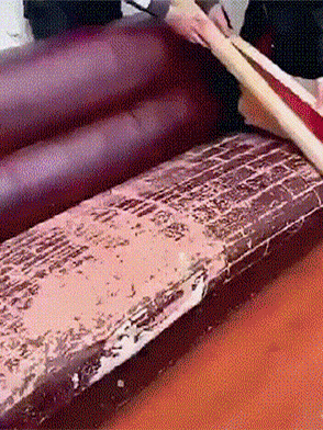 επιδιόρθωση καναπέ με αυτοκόλλητο δερμάτινο patch