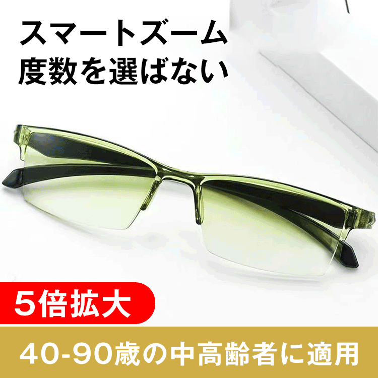 累進多焦点遠近両用老眼鏡