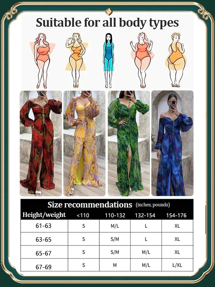 New party pleated long sleeve dress