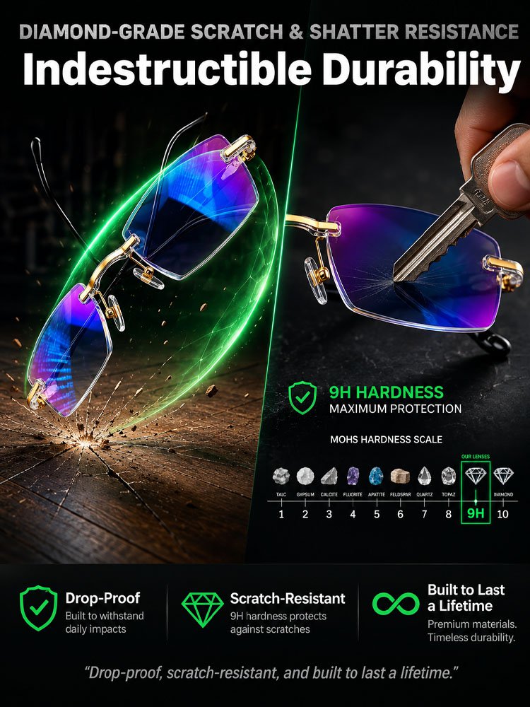 Smart Anti-Blue Light Bifocal Reading Glasses