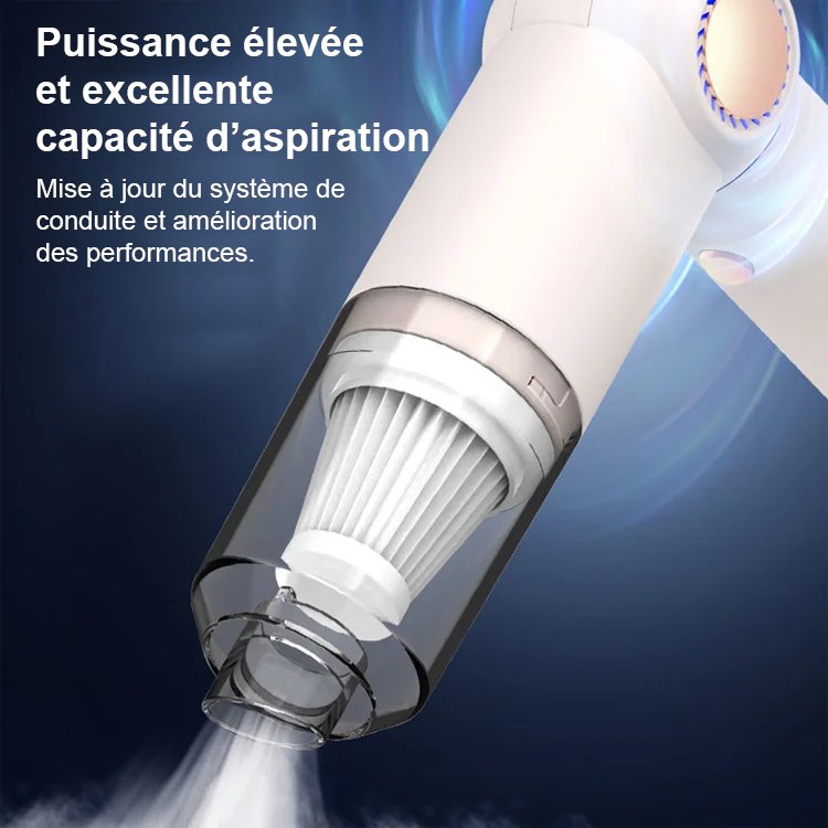 Aspirateur de voiture pliant