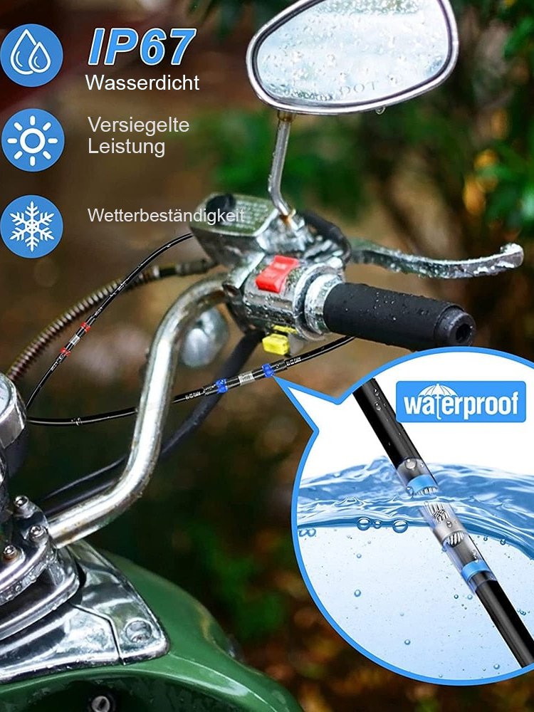 Wasserdichte Schrumpflötverbinder Set✨Kann Kabel für 20 Jahre dauerhaft schützen.